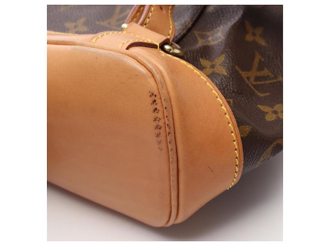Sac à dos/Sac à main Louis Vuitton Montsouris MM Monogram Marron - vue 7