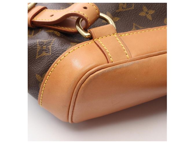 Sac à dos/Sac à main Louis Vuitton Montsouris MM Monogram Marron - vue 8