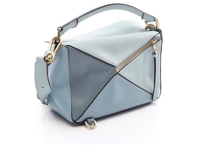 Bolso Loewe Puzzle Small Azul - vista 2