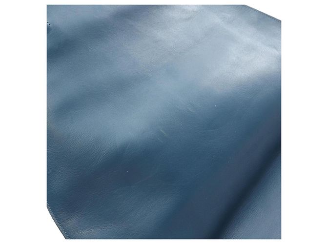 Loewe Anagram Shopper Tote Bag Blue - view 11