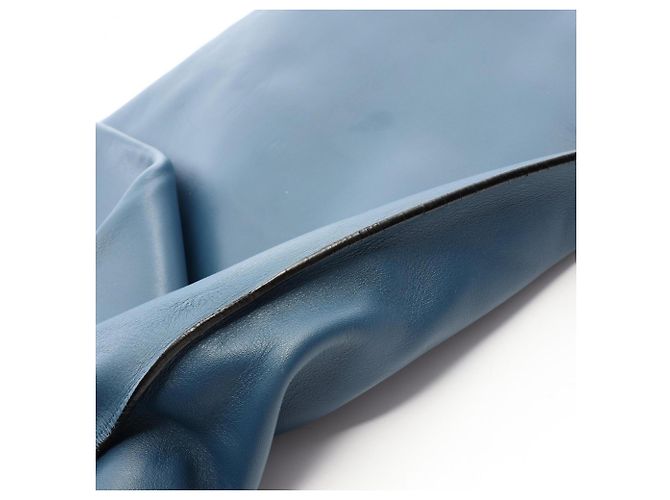 Loewe Anagram Shopper Tote Bag Blue - view 13