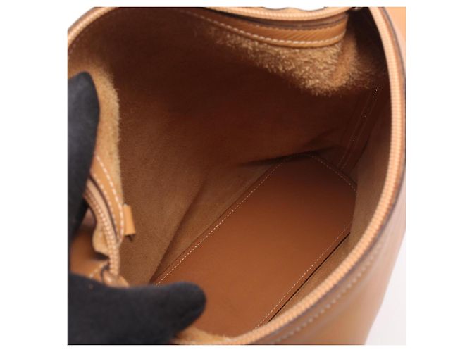 Borsa a tracolla Loewe in pelle beige - view 3