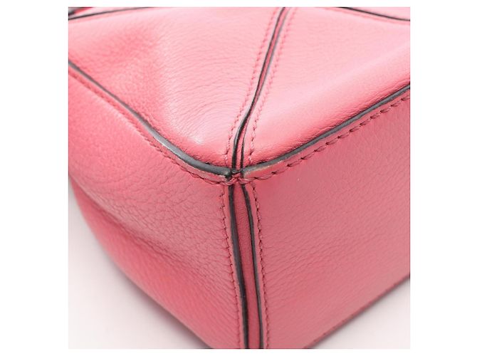 Loewe Puzzle Bag Mini 2-Way Handtasche Pink - Ansicht 6