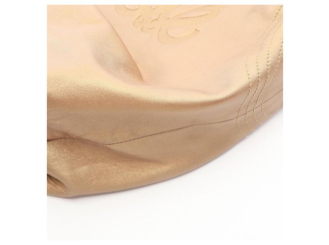 Bolsa Loewe Nappa Aire em couro Gold Dourado - vista 5