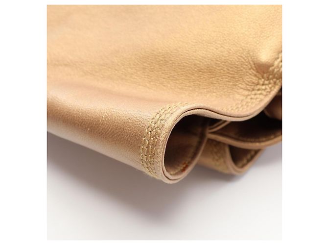 Bolsa Loewe Nappa Aire em couro Gold Dourado - vista 6