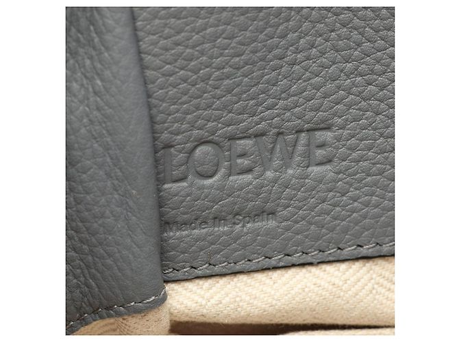 Bolso Mini Hammock con cordón Loewe Castaño - vista 4