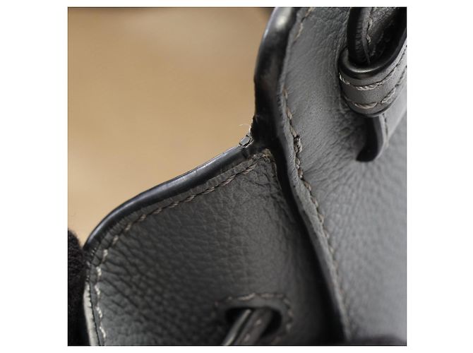 Bolso Mini Hammock con cordón Loewe Castaño - vista 5