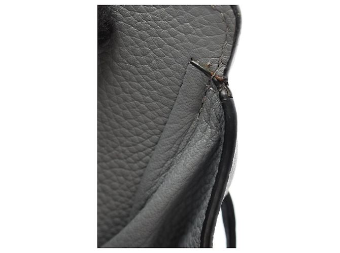 Bolso Mini Hammock con cordón Loewe Castaño - vista 6