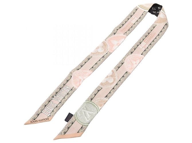 Louis Vuitton Bandeau BB Malle Merveilleuse Scarf Nero Multicolore Beige - vista 2