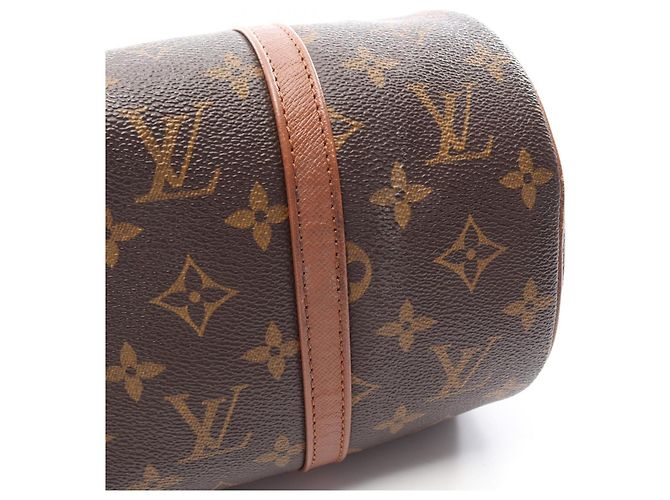 Borsa a mano Louis Vuitton Papillon 30 Monogram Marrone - vista 11