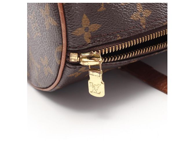Borsa a mano Louis Vuitton Papillon 30 Monogram Marrone - vista 14