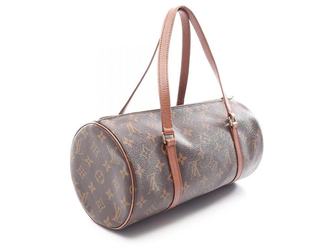 Borsa a mano Louis Vuitton Papillon 30 Monogram Marrone - vista 2