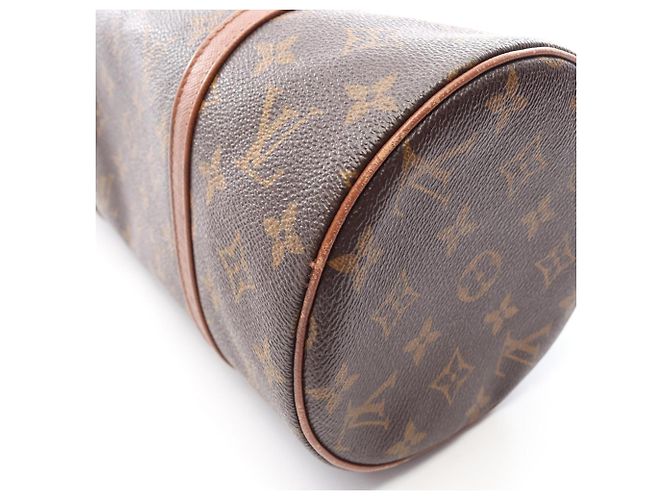 Borsa a mano Louis Vuitton Papillon 30 Monogram Marrone - vista 7