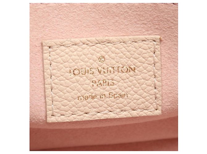 Borsa 2-Way Louis Vuitton Bagadelle NM Rosa Beige Giallo - vista 4