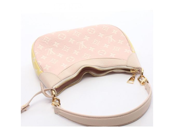Borsa 2-Way Louis Vuitton Bagadelle NM Rosa Beige Giallo - vista 8