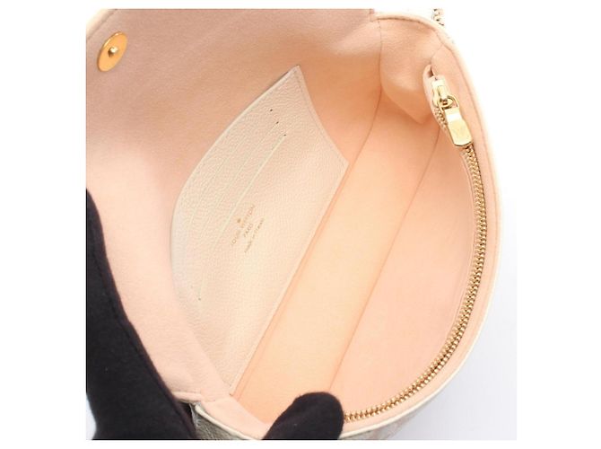 Louis Vuitton Wallet on Chain Ivy 2-Way Schultertasche Pink Weiß - Ansicht 3