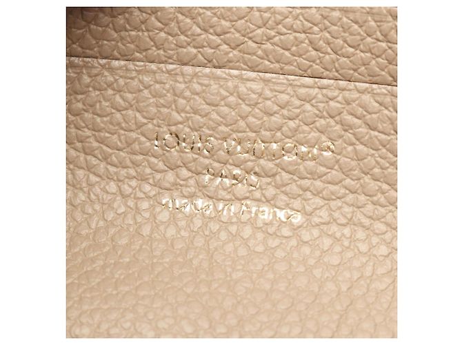 Louis Vuitton Handtasche aus beigem Leder - Ansicht 4