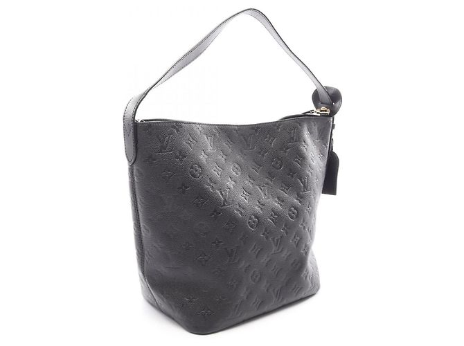 Louis Vuitton Monogram Empreinte Noir Schultertasche Schwarz - Ansicht 2
