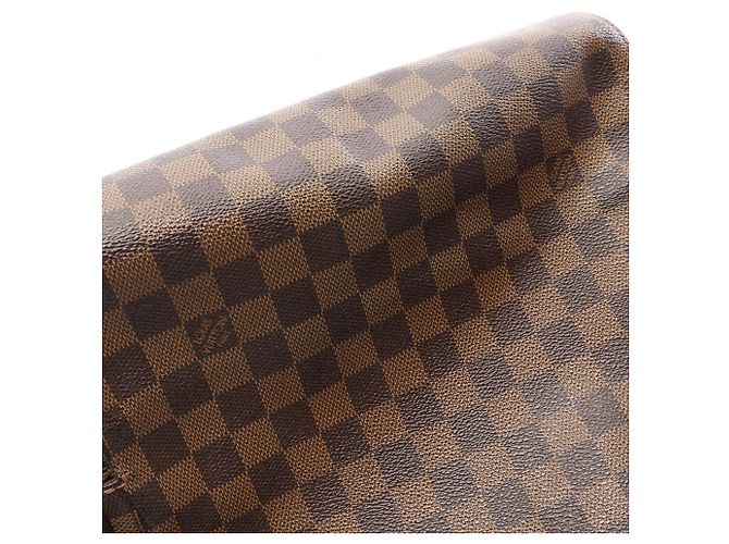 Bolsa de Ombro Louis Vuitton Naviglio Damier Ebene Marrom - vista 12