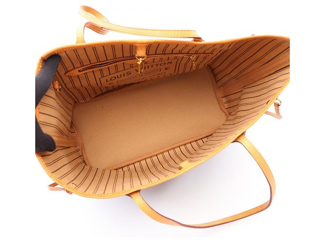 Bolso Tote Louis Vuitton Neverfull MM Monogram Castaño - vista 3
