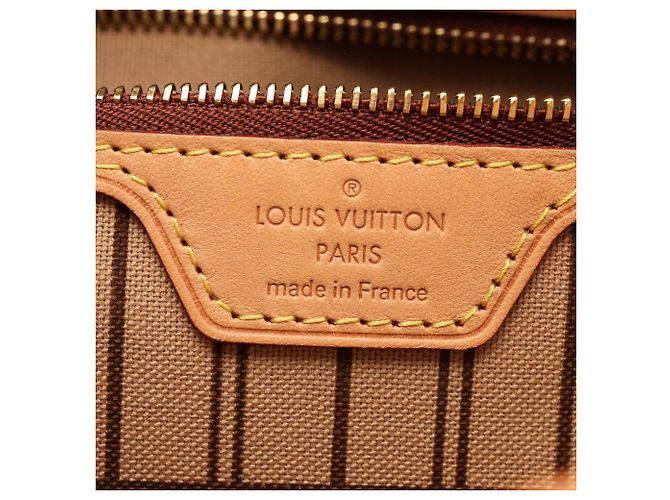 Bolso Tote Louis Vuitton Neverfull MM Monogram Castaño - vista 4