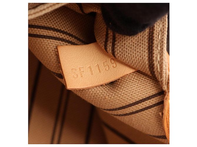 Bolso Tote Louis Vuitton Neverfull MM Monogram Castaño - vista 5