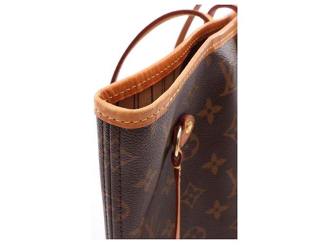 Bolso Tote Louis Vuitton Neverfull MM Monogram Castaño - vista 8