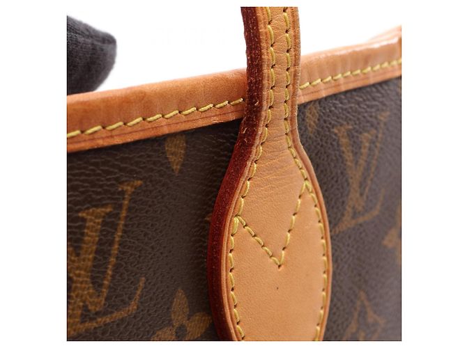 Sac cabas Louis Vuitton Neverfull MM Monogram Marron - vue 12