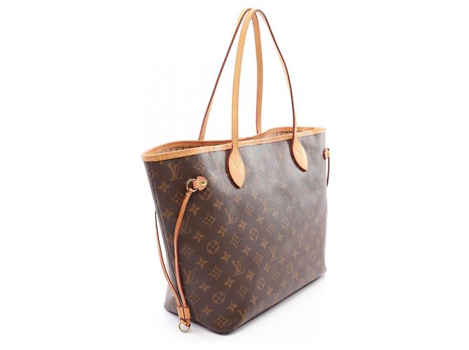 Sac cabas Louis Vuitton Neverfull MM Monogram Marron - vue 2