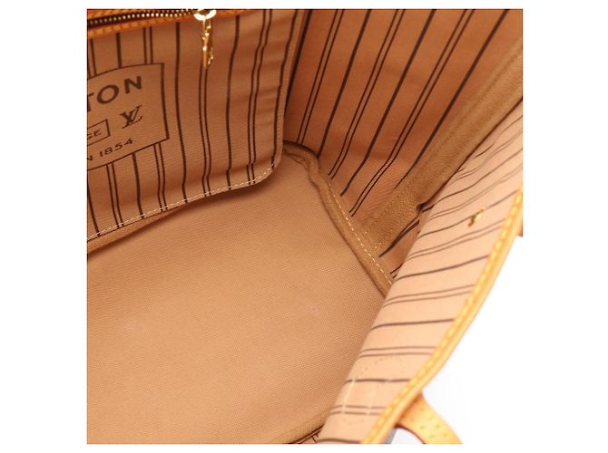 Sac cabas Louis Vuitton Neverfull MM Monogram Marron - vue 6