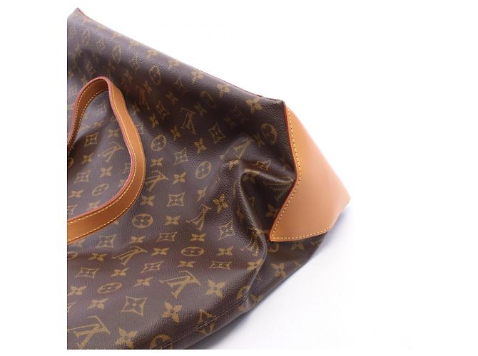 Borsa Cabas Alto Monogram Louis Vuitton Marrone Monogramma - vista 10