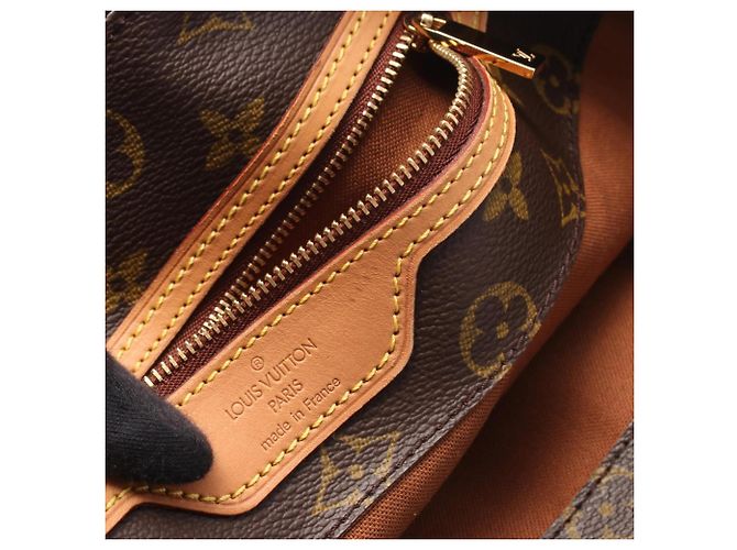 Borsa Cabas Alto Monogram Louis Vuitton Marrone Monogramma - vista 11