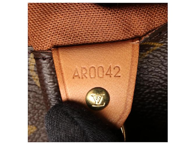 Borsa Cabas Alto Monogram Louis Vuitton Marrone Monogramma - vista 5