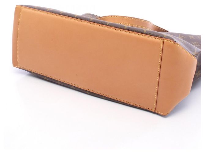 Borsa Cabas Alto Monogram Louis Vuitton Marrone Monogramma - vista 7