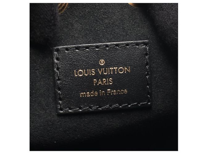 Sac à main Louis Vuitton Canoe Marron Noir Monogramme - vue 4