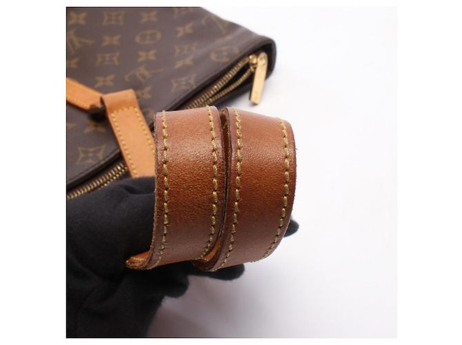 Louis Vuitton Cabas Mezzo Monogram Tote Bag Braun Monogramm - Ansicht 11