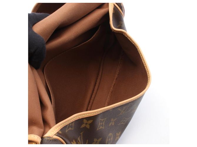 Louis Vuitton Saumur 30 Monogram Schultertasche Braun - Ansicht 4