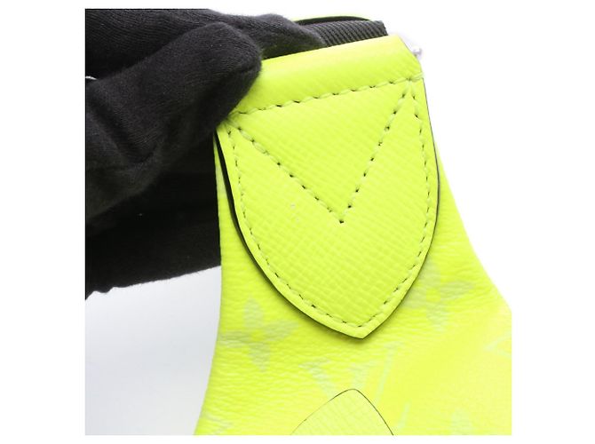Sac Duo Sling Louis Vuitton Marron Jaune - vue 6