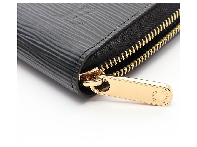 Louis Vuitton Zippy Wallet Epi Noir Black - view 5