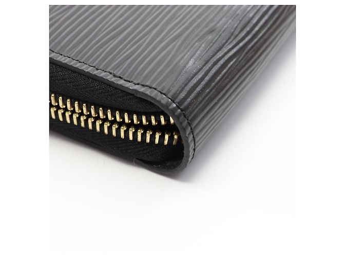Louis Vuitton Zippy Wallet Epi Noir Black - view 6