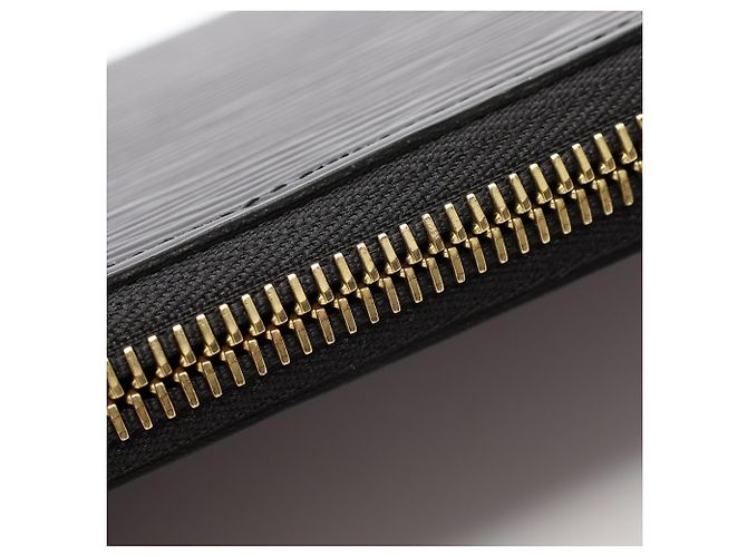 Louis Vuitton Zippy Wallet Epi Noir Black - view 7