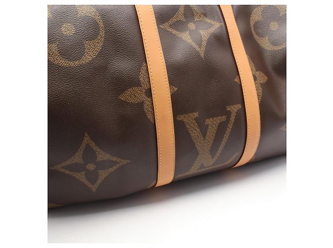 Louis Vuitton Keepall Bandoulière 50 Borsa Boston/Borsa a mano Marrone - vista 6