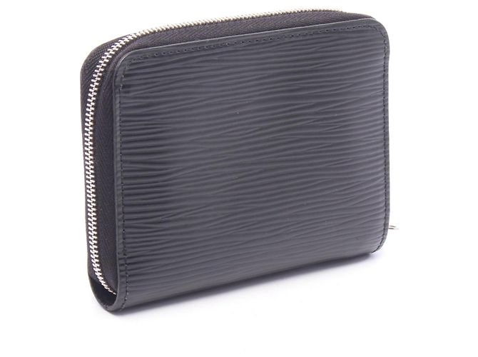 Portafoglio Louis Vuitton Zippy Coin Purse Epi Noir - vista 2