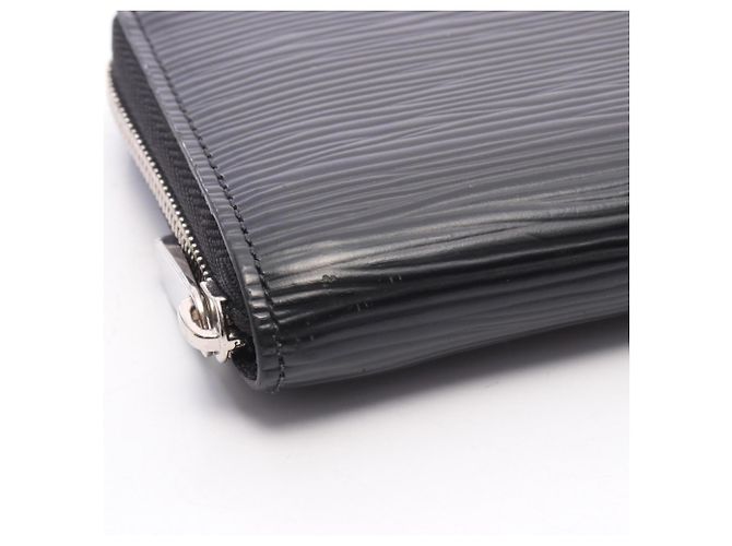 Portafoglio Louis Vuitton Zippy Coin Purse Epi Noir - vista 7