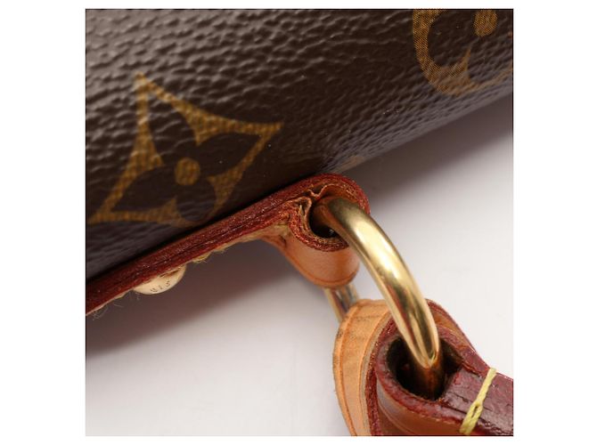 Borsa Louis Vuitton Cluny BB Monogram Rose Marrone - vista 10