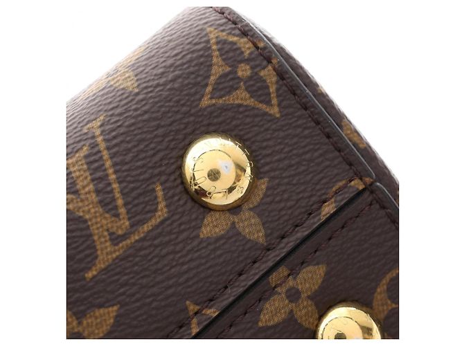 Borsa Louis Vuitton Cluny BB Monogram Rose Marrone - vista 7