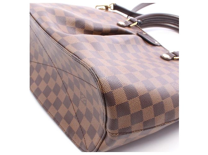 Louis Vuitton Siena PM Damier Ebene Handtasche Braun - Ansicht 9