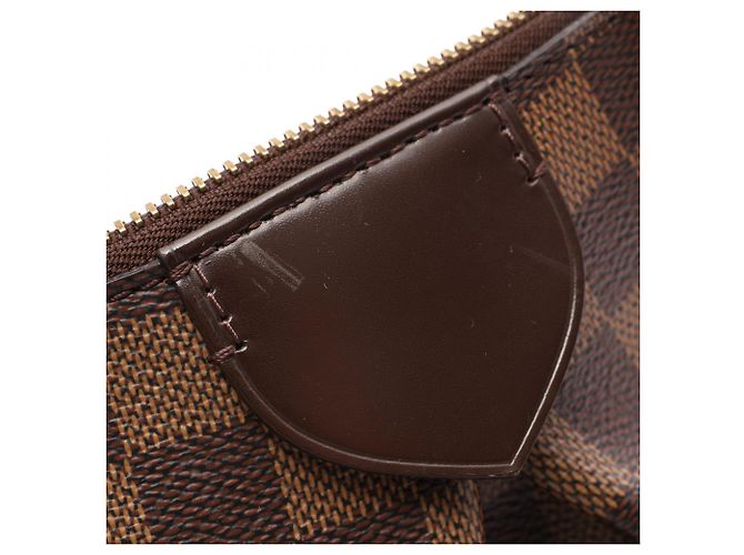 Sac à main Louis Vuitton Siena MM Damier Ebene Marron - vue 10