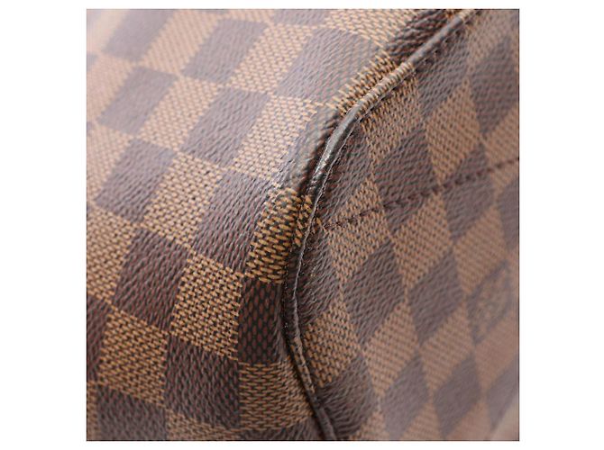 Sac à main Louis Vuitton Siena MM Damier Ebene Marron - vue 7