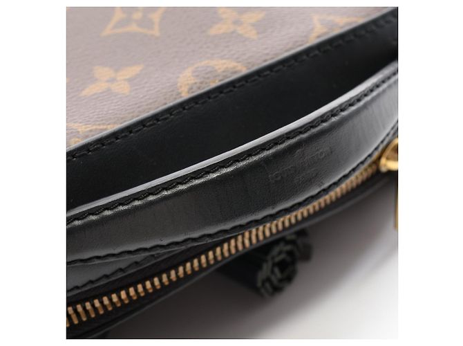 Borsa a tracolla 2-Way Louis Vuitton Saint-Onge Marrone Nero Monogramma - vista 12